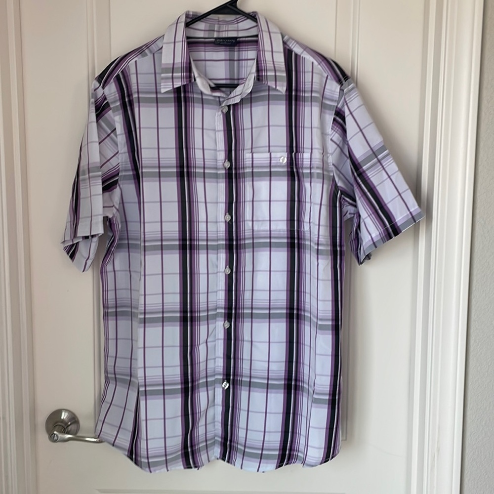 Men’s R&R Casual Button Down Shirt